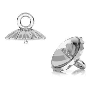 Pendant Bail, Swarovski Pearls, 5818 MM 10, ODL-00237 Pendant Bail, Swarovski Pearls, 5818 MM 10, ODL-00237