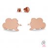Cloud earring, LK-0959 KLS - 0,50