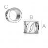 Silver spacer ODL-00241