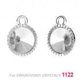 Earrings post Rivoli ODL-00187 (1122 SS 39)