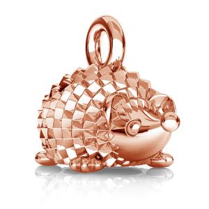 Igel-Anhänger, Silberschmuck, ODL-00255