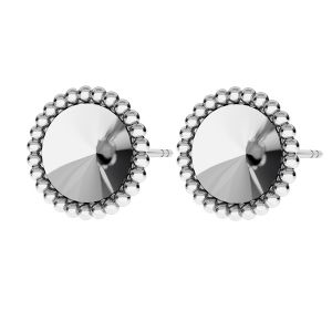 Korvakorutappi, Swarovski Rivoli, 8mm, ODL-00260 (1122 SS 39)