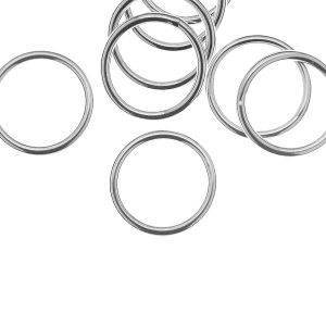 Jump Rings, Soldered, Jewelry Findings, KCZ-1,50x12,50 Jump Rings, Soldered, Jewelry Findings, KCZ-1,50x12,50