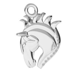 Pferd-Anhänger, Silberschmuck, ODL-00256