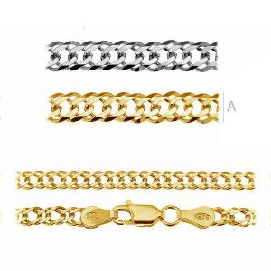 Rombo Chain, Silver Chains, RD 60 (45-60 cm) AU/RH Rombo Chain, Silver Chains, RD 60 (45-60 cm) AU/RH
