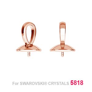Pendant Bail for Pearl, Swarovski Pearls 5818 MM 8, ODL-00293 (5818 MM 8)