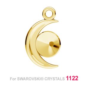 Kuu-riipus, Swarovski Rivoli, 6mm, ODL-00305 (Swarovski 1122 SS 29)