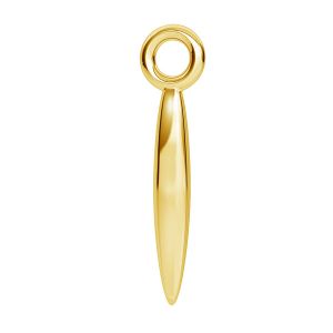 Speerspitze-Anhänger, Silberschmuck, ODL-00297 Speerspitze-Anhänger, Silberschmuck, ODL-00297