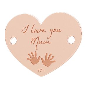 Heart Pendant LK-1293 - 0,50 Heart Pendant LK-1293 - 0,50