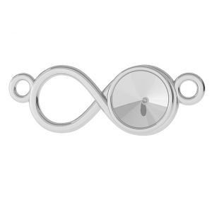 Infinity Pendant, Swarovski Rivoli 6mm, ODL-00340 (1122 SS 29) Infinity Pendant, Swarovski Rivoli 6mm, ODL-00340 (1122 SS 29)