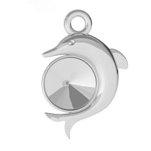 Dolphin Pendant for Swarovski Rivoli, ODL-00357 (1122 SS 29)