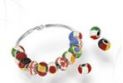 FLAG COLLECTION BECHARMED PAVÉ BEADS